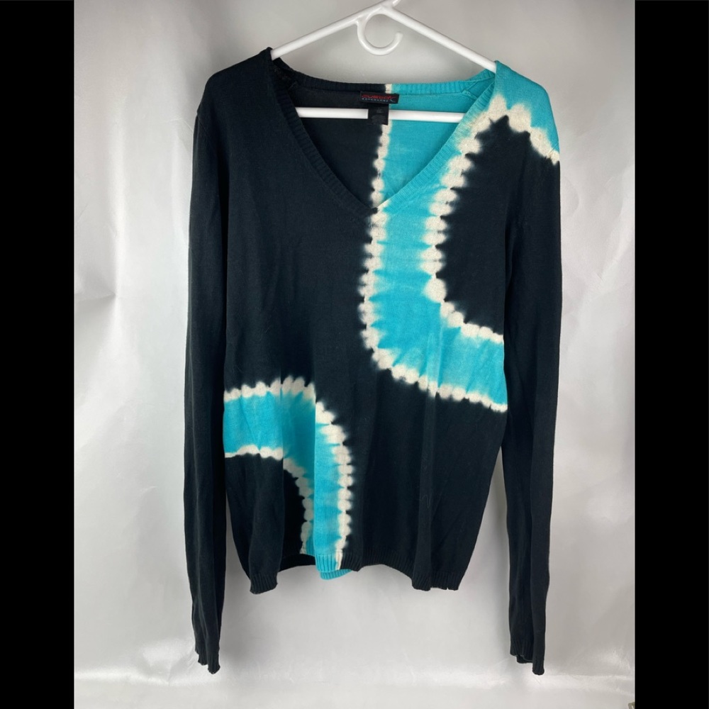 Custo Barcelona Vintage Tye Dye 80s Sweater, Size 2